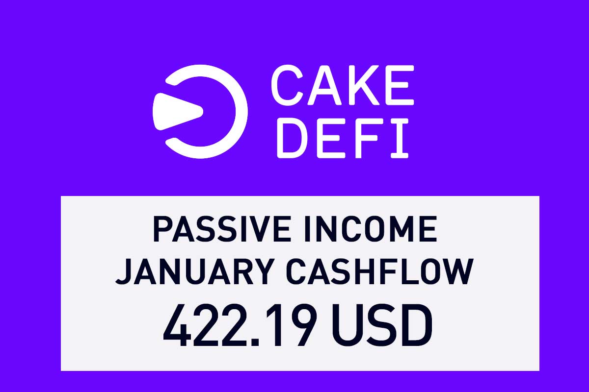Passive Income – January in Cake DeFi